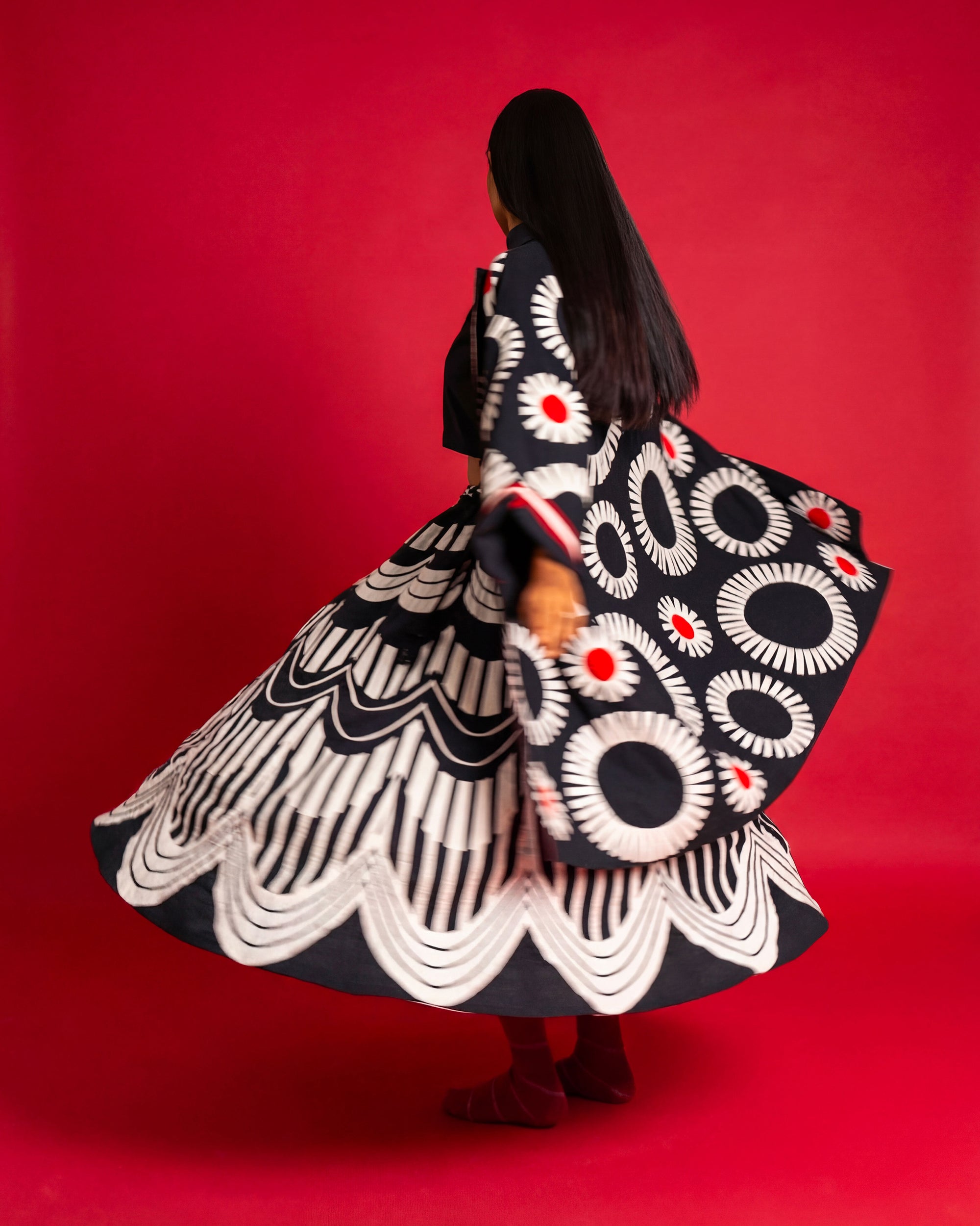 The Naseem Skirt & Shirt by Ka Sha India