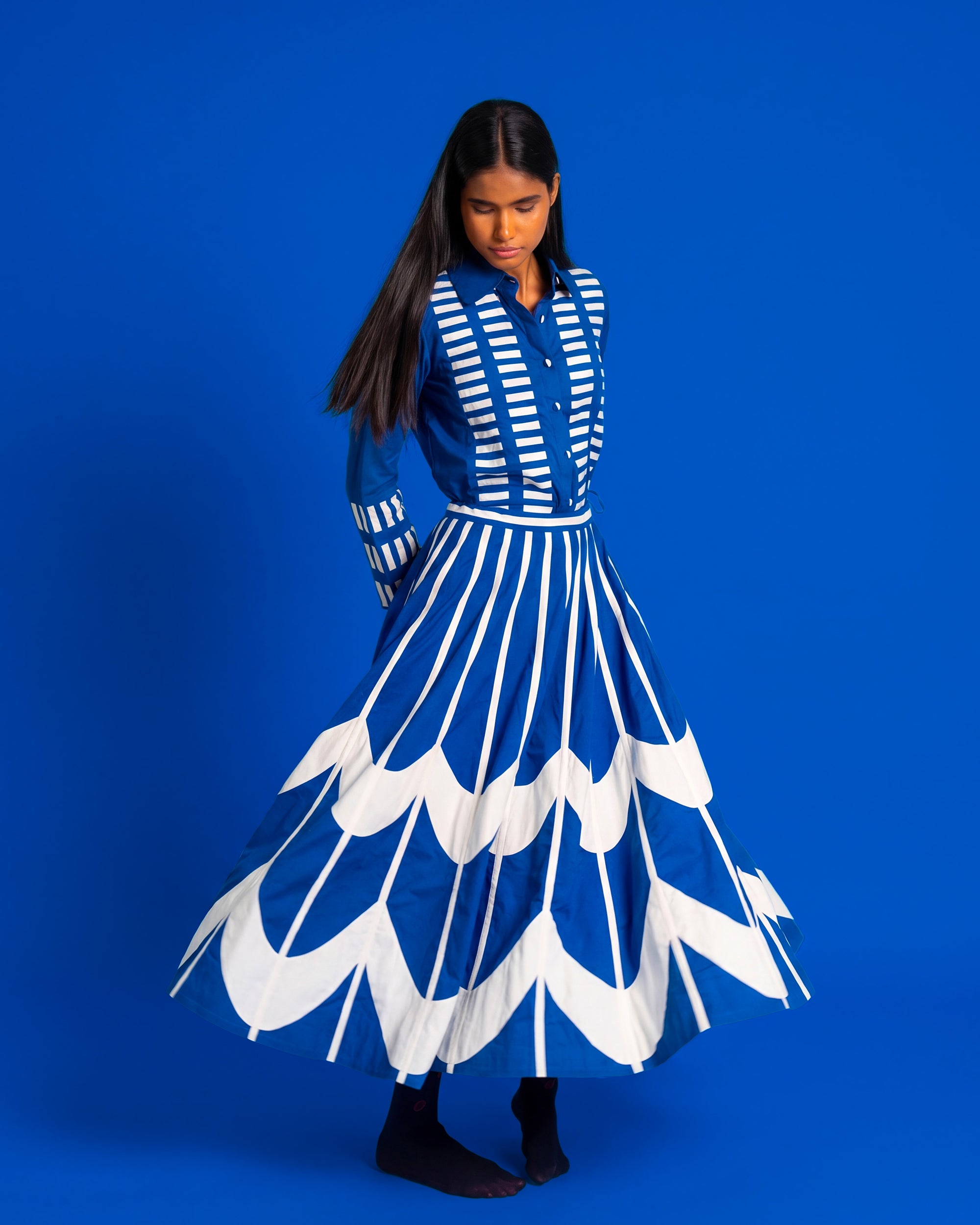 Blue Ūrjā Garments by Ka Sha India