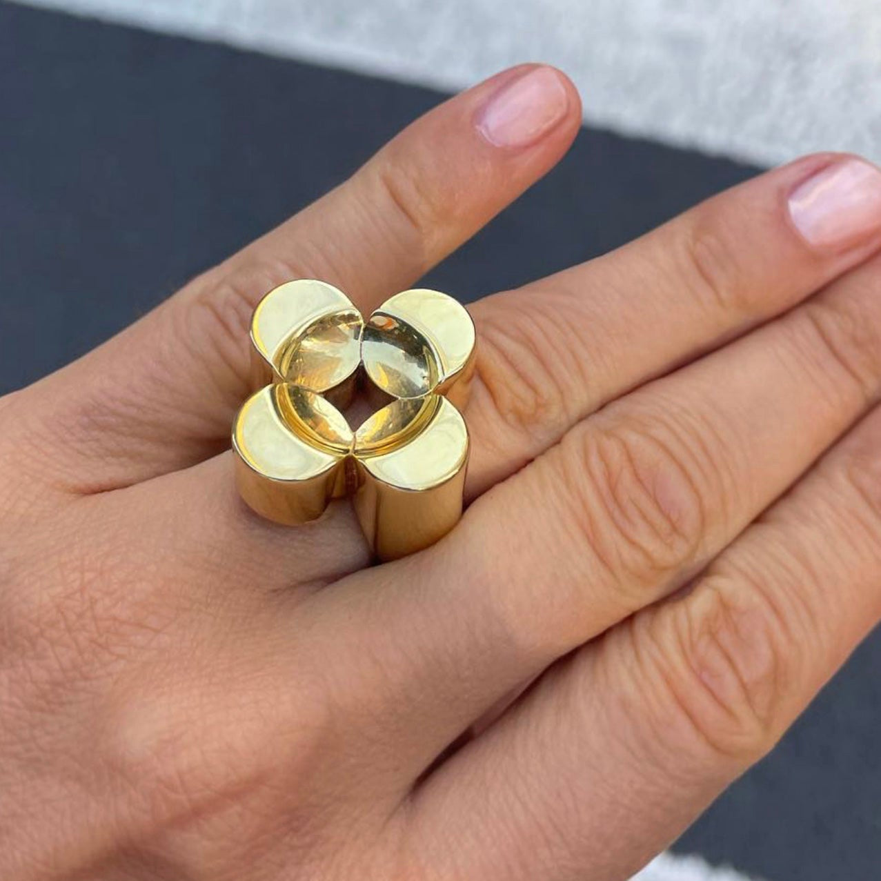 The K Love Ring & Earrings by Kickie Chudikova