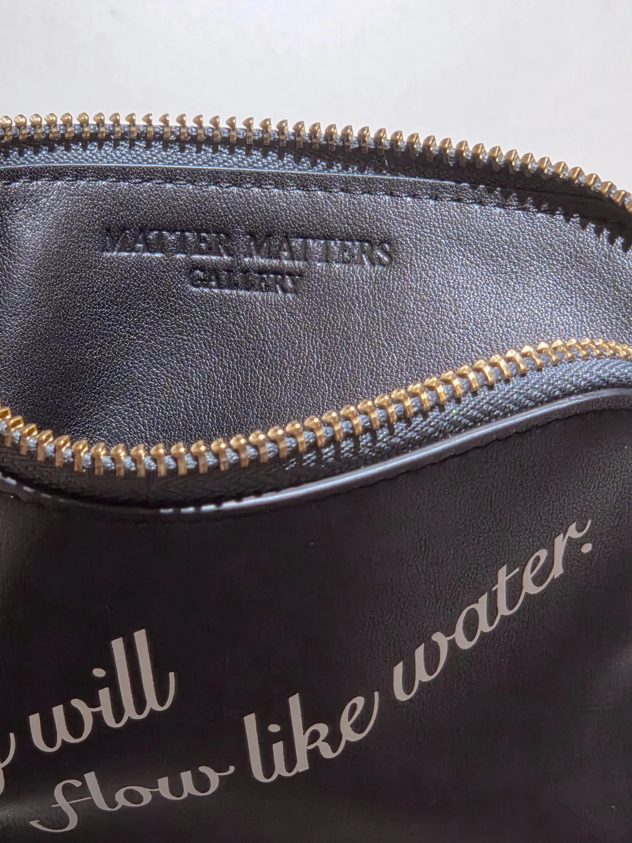 Money Will Flow Like Water Pouch by Matter Matters