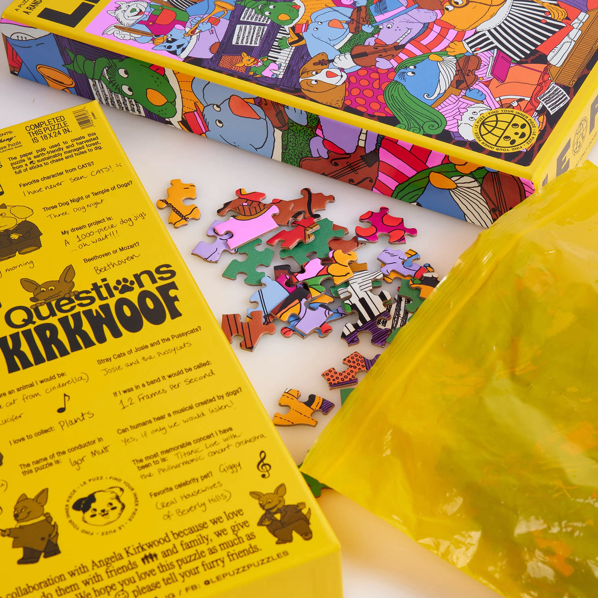 K9 Symphony Puzzle by Angela Kirkwood - Le Puzz