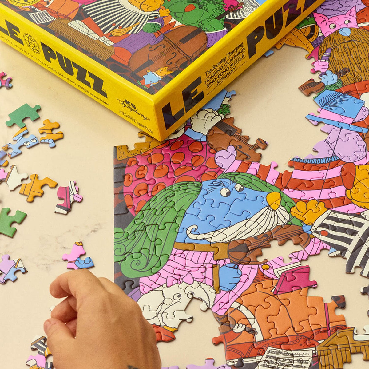 K9 Symphony Puzzle by Angela Kirkwood - Le Puzz