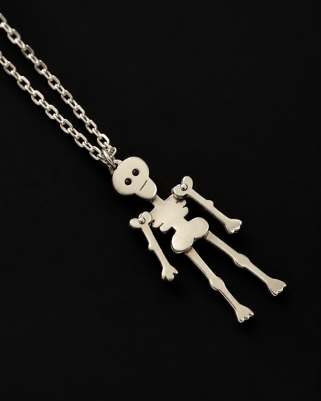 Skeleton Necklace by RockCakes