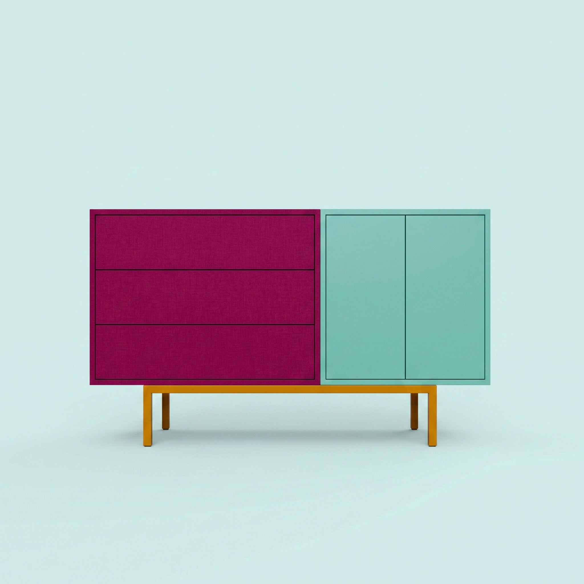 Manilva Colour Block Cabinet by Desiva
