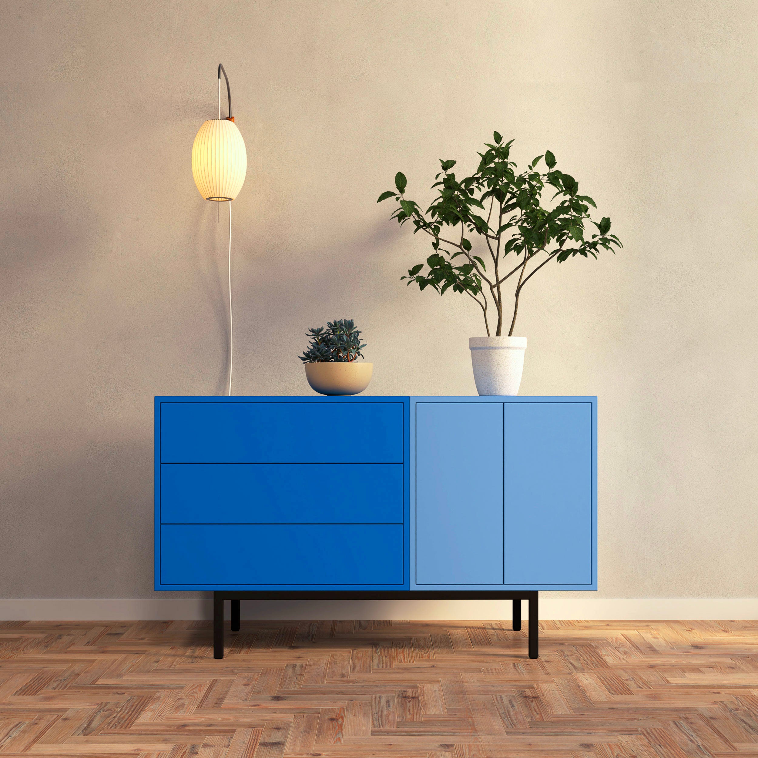 Manilva Colour Block Cabinet by Desiva