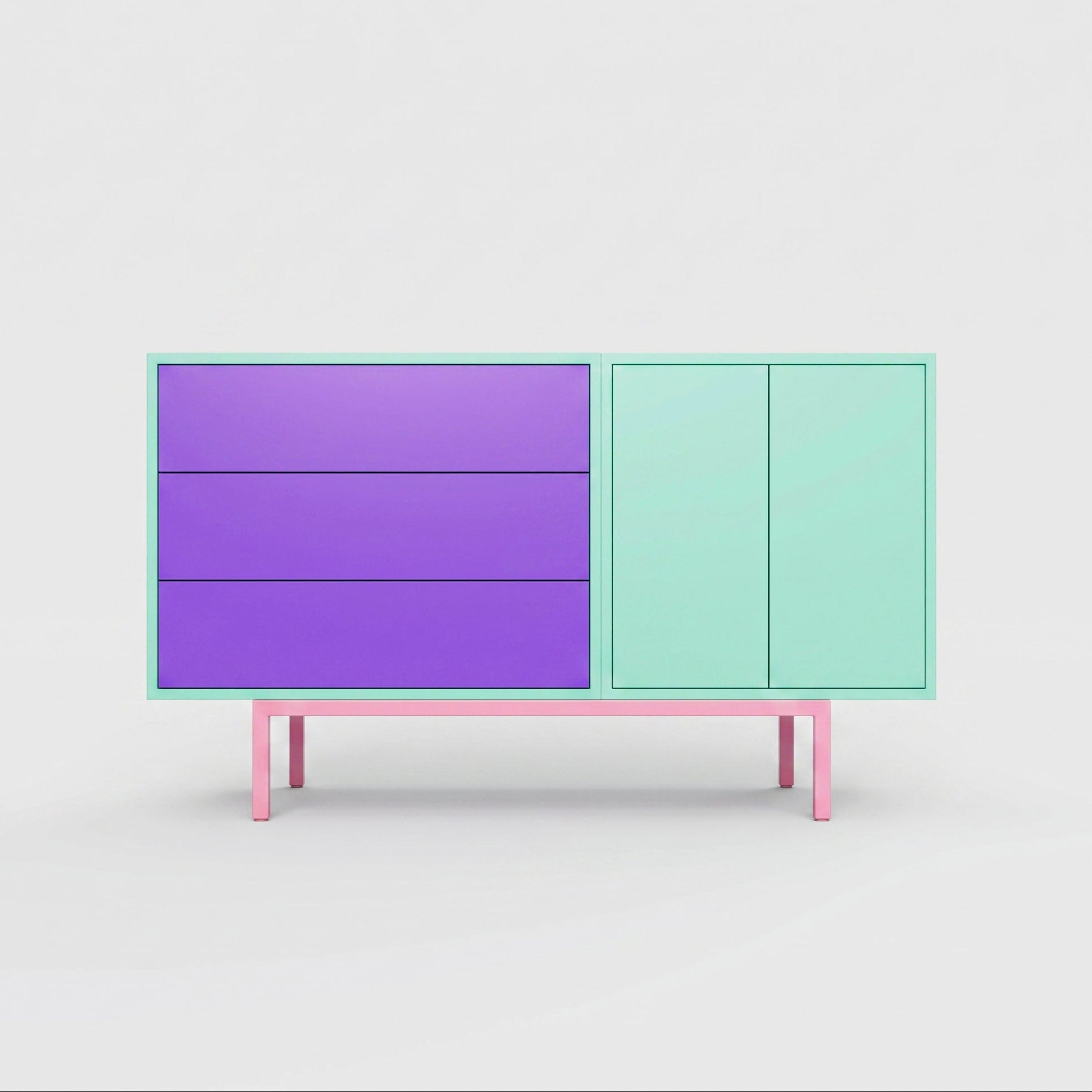 Manilva Colour Block Cabinet by Desiva