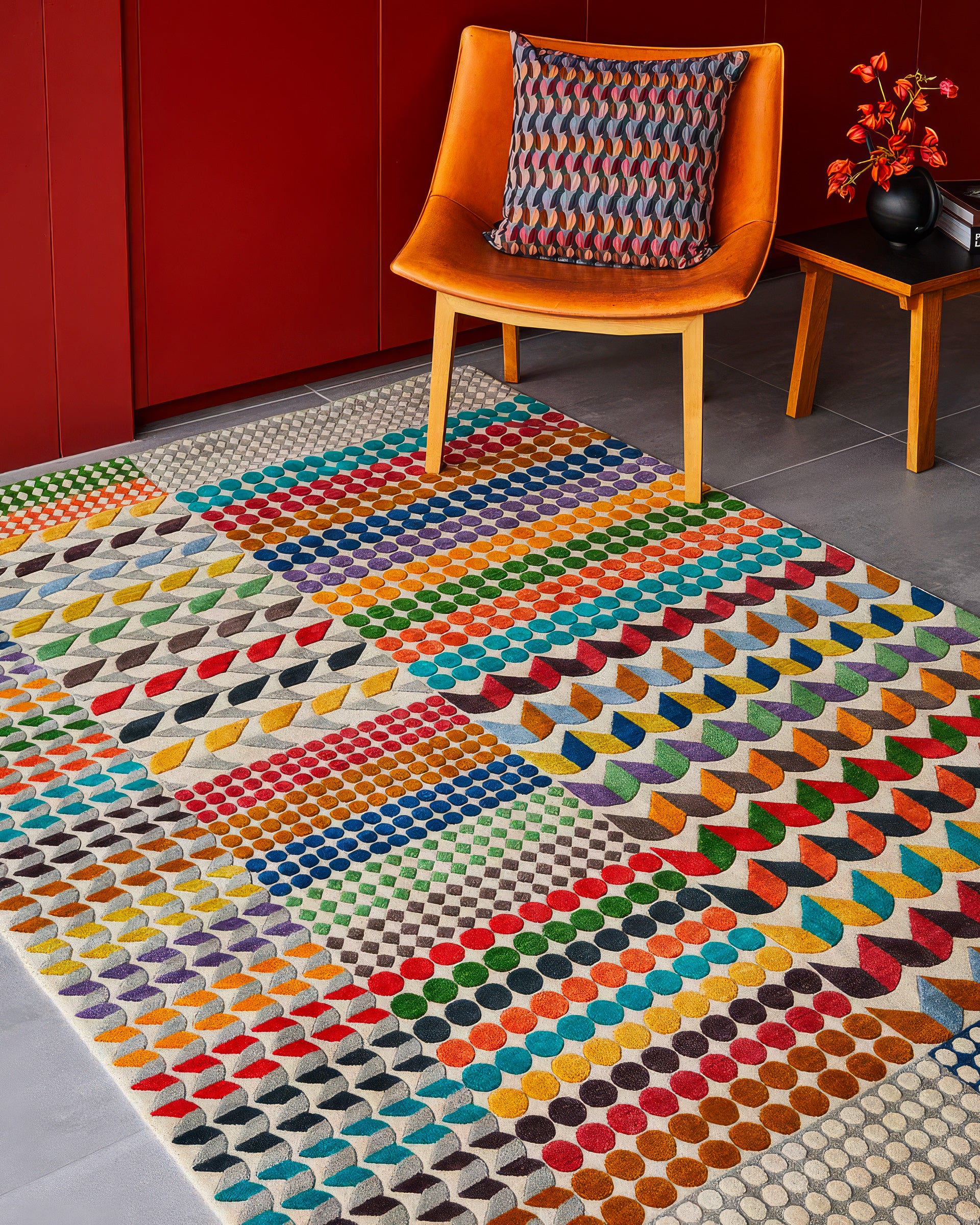 The Quex Rug by Margo Selby
