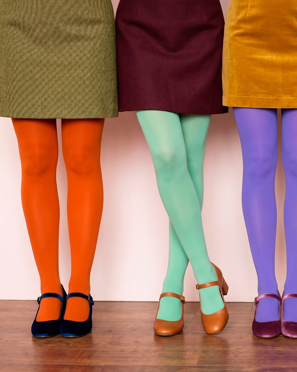 Solid Colour Tights by Margot