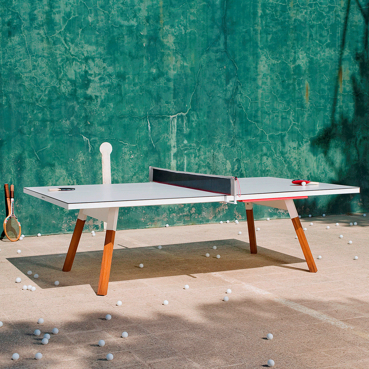 The Ping Pong tables