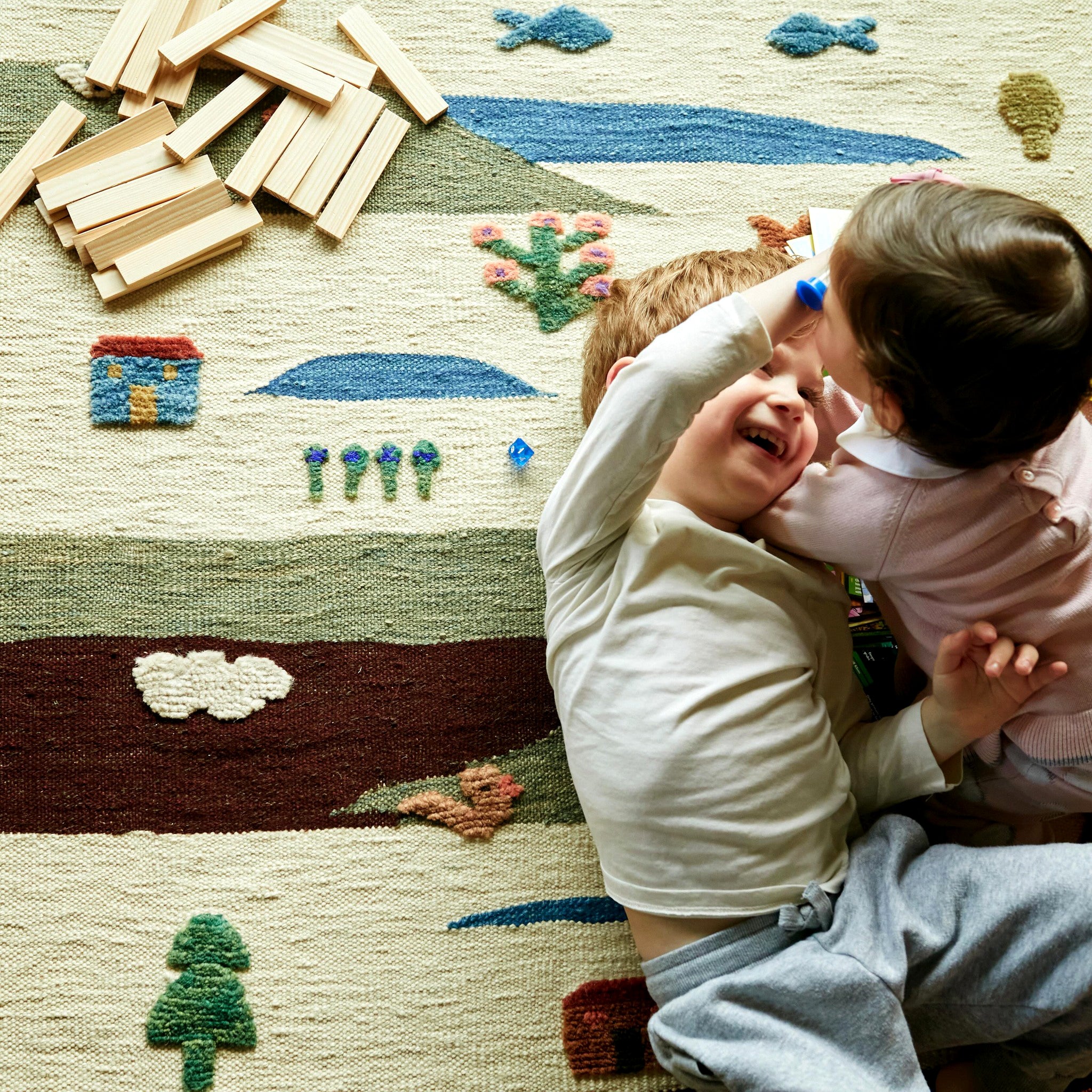Little Houses Rug