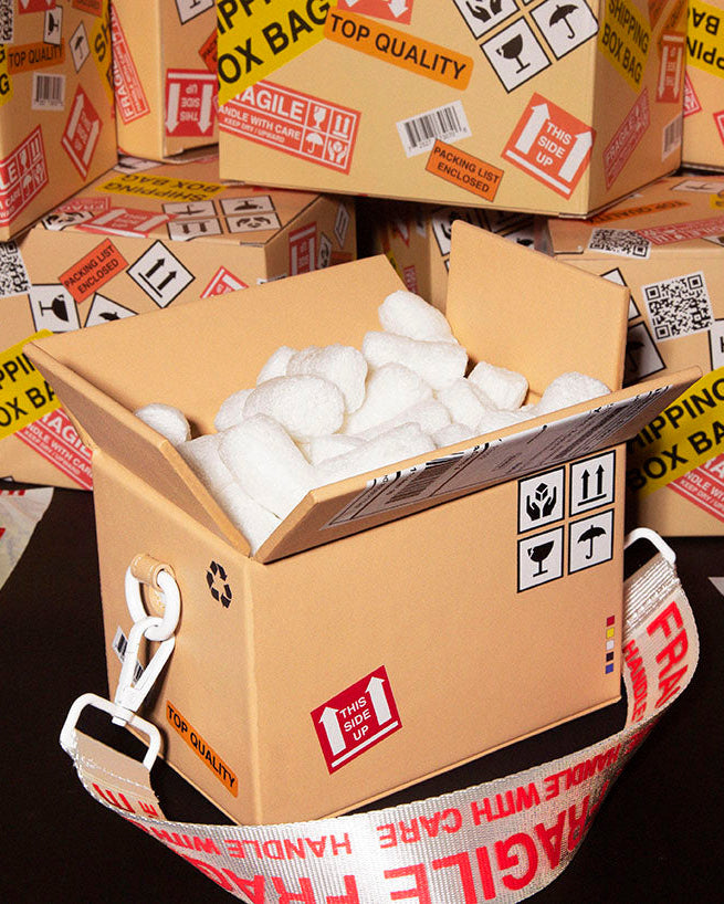 The Shipping Box Bag by Nik Bentel