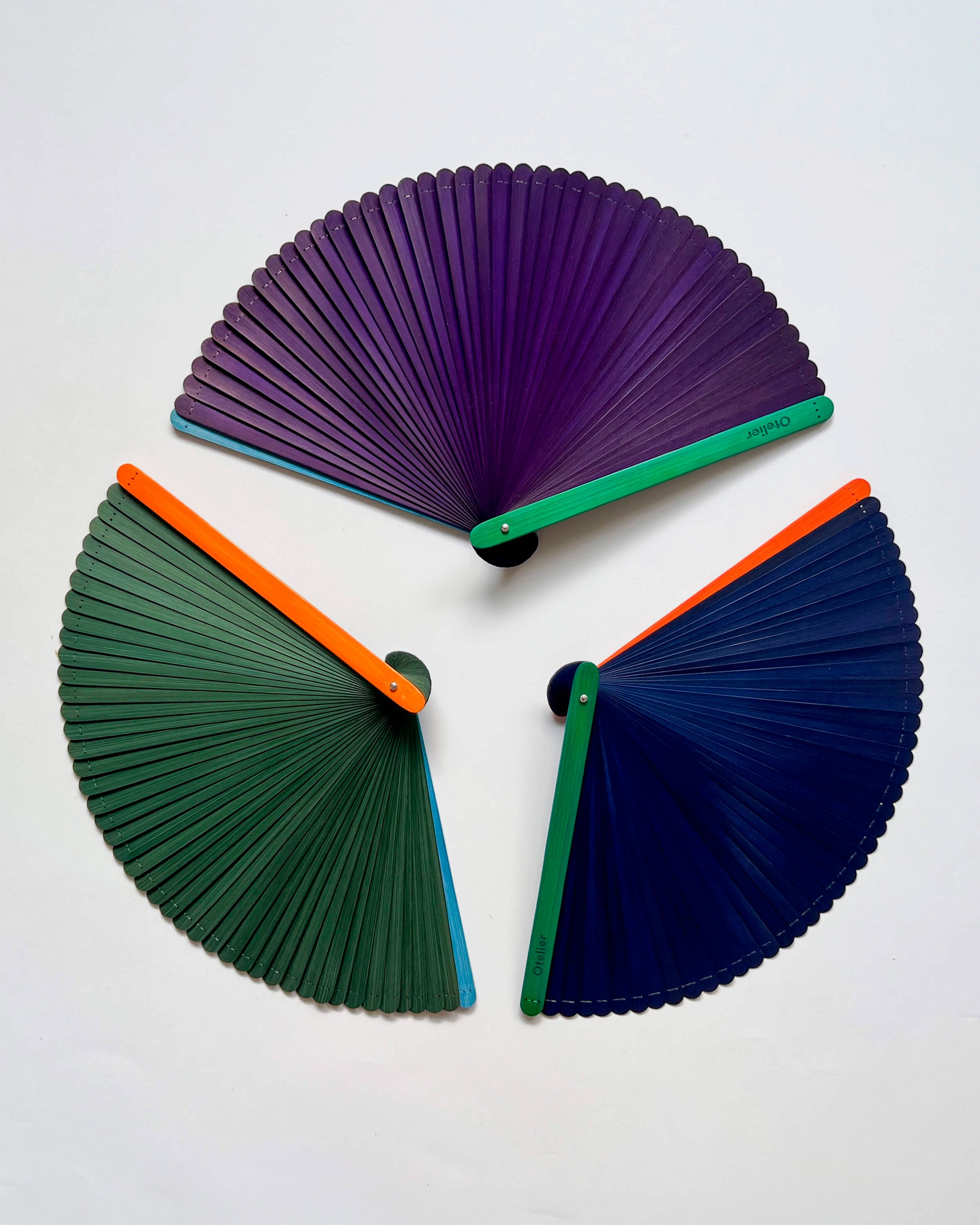 Colorblock Fans
