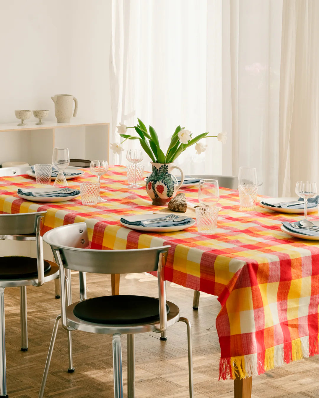 Balsamo & Carao Tablecloths by Rayas Collective