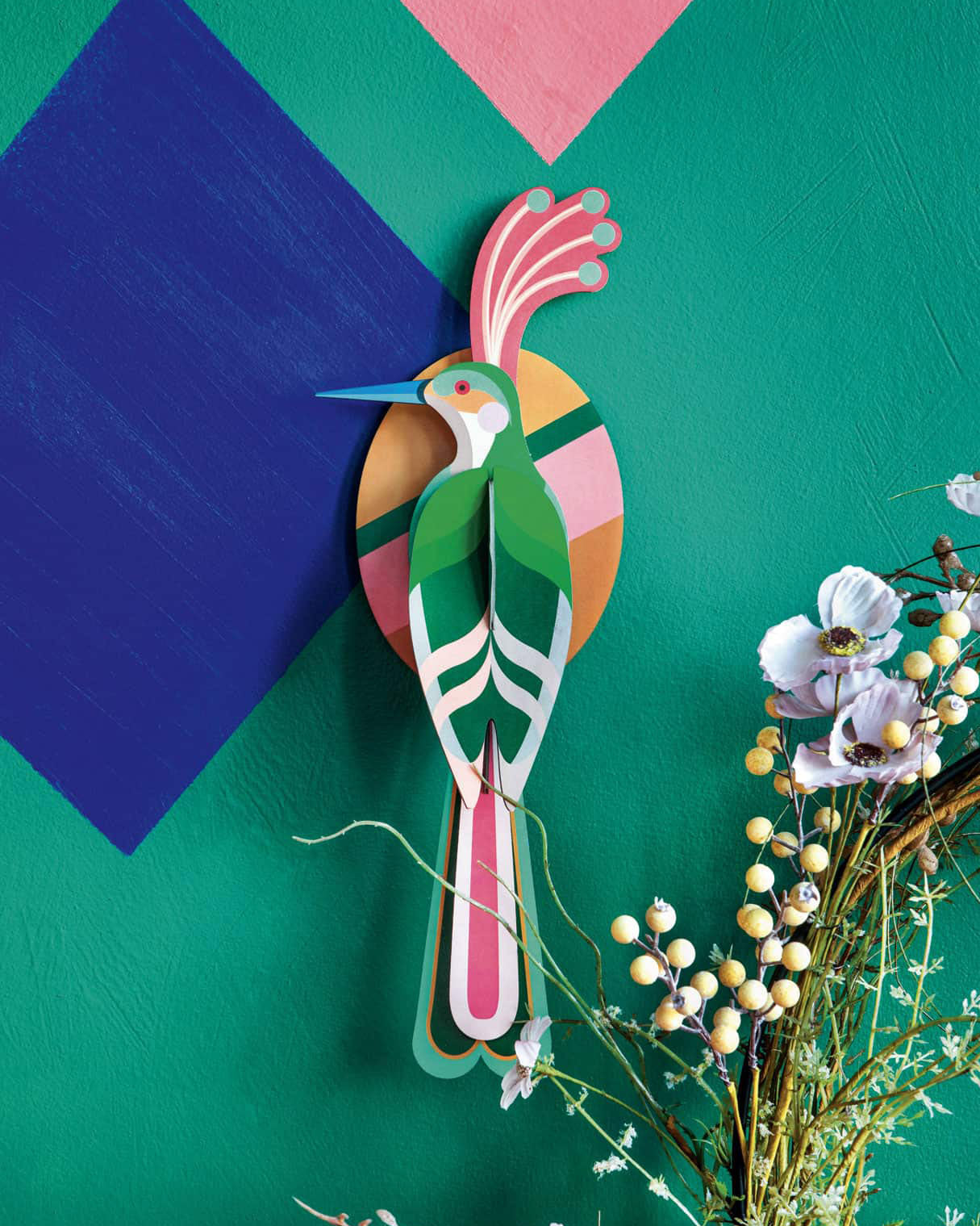 Paradise Birds Wall Art by Studio ROOF