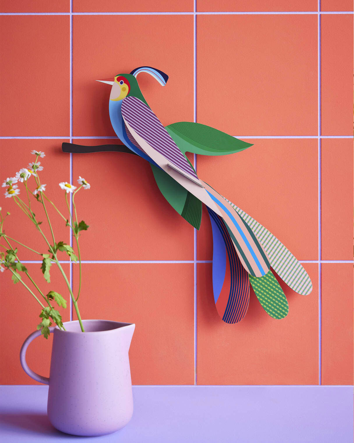 Paradise Birds Wall Art by Studio ROOF