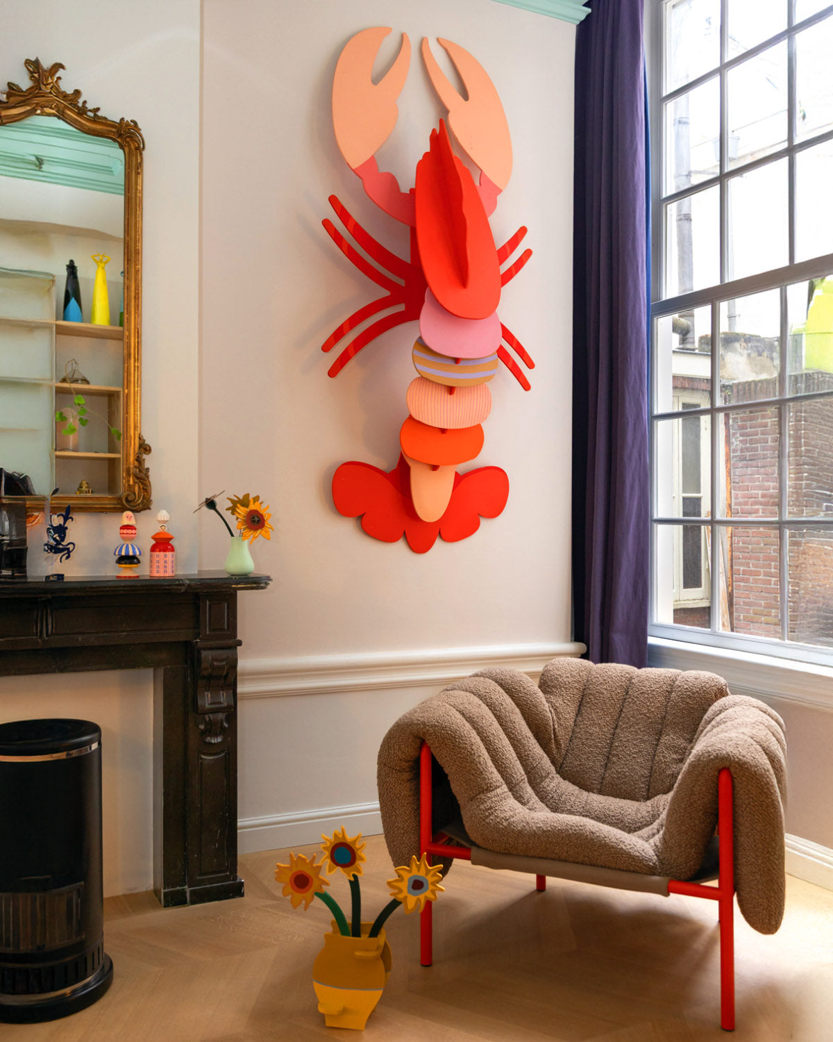 Lobster Wall Sculpture by Atelier Toit