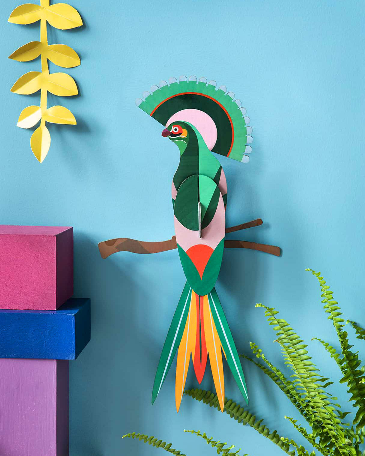 Paradise Birds Wall Art by Studio ROOF