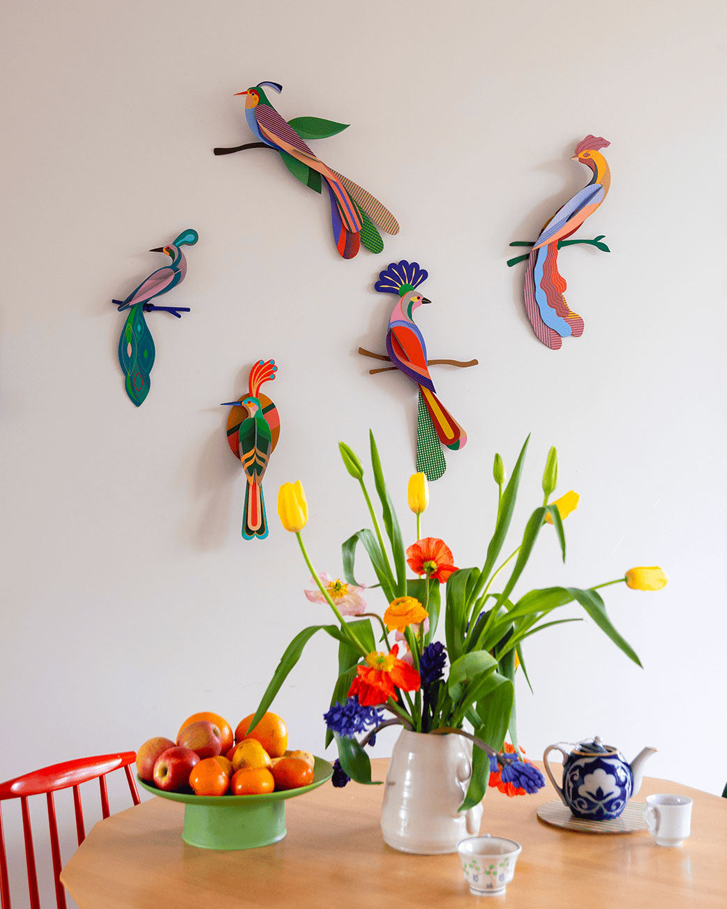 Paradise Birds Wall Art by Studio ROOF