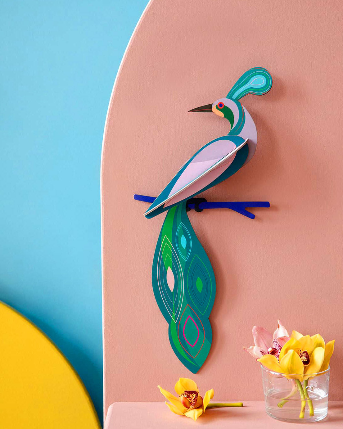 Paradise Birds Wall Art by Studio ROOF