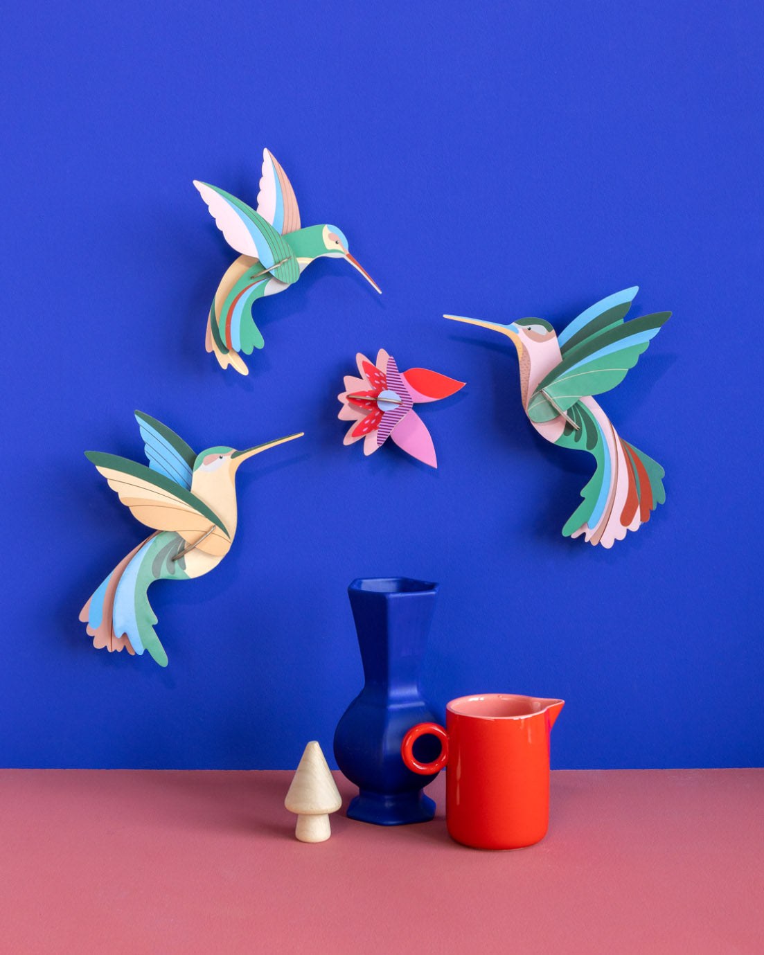 Paradise Birds Wall Art by Studio ROOF