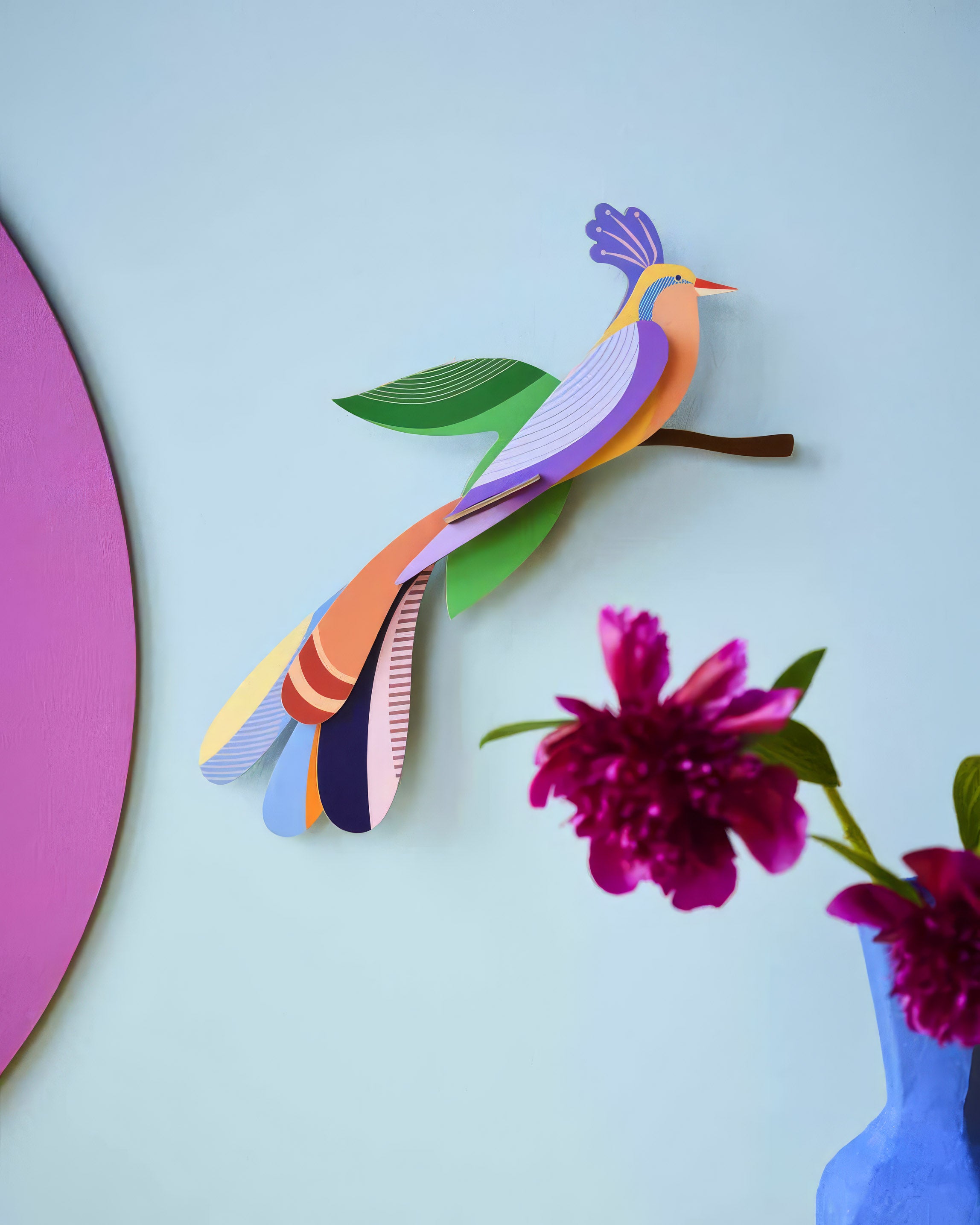 Paradise Birds Wall Art by Studio ROOF