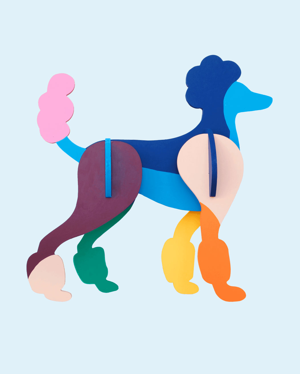 Dachshund & Poodle Large Sculptures by Atelier Toit