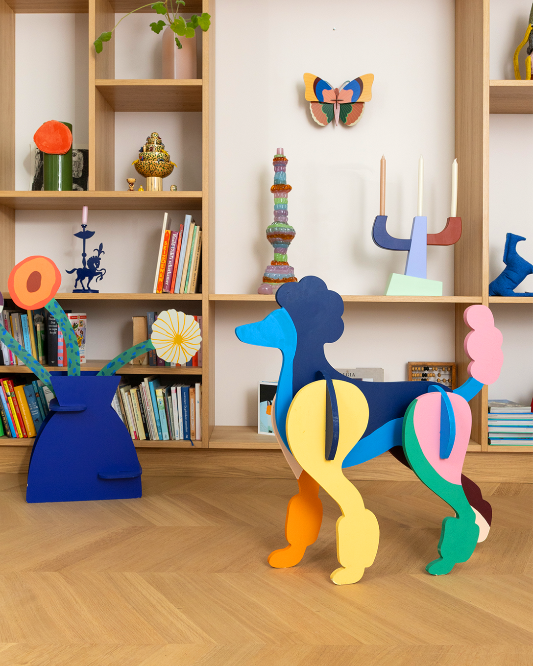 Dachshund & Poodle Large Sculptures by Atelier Toit