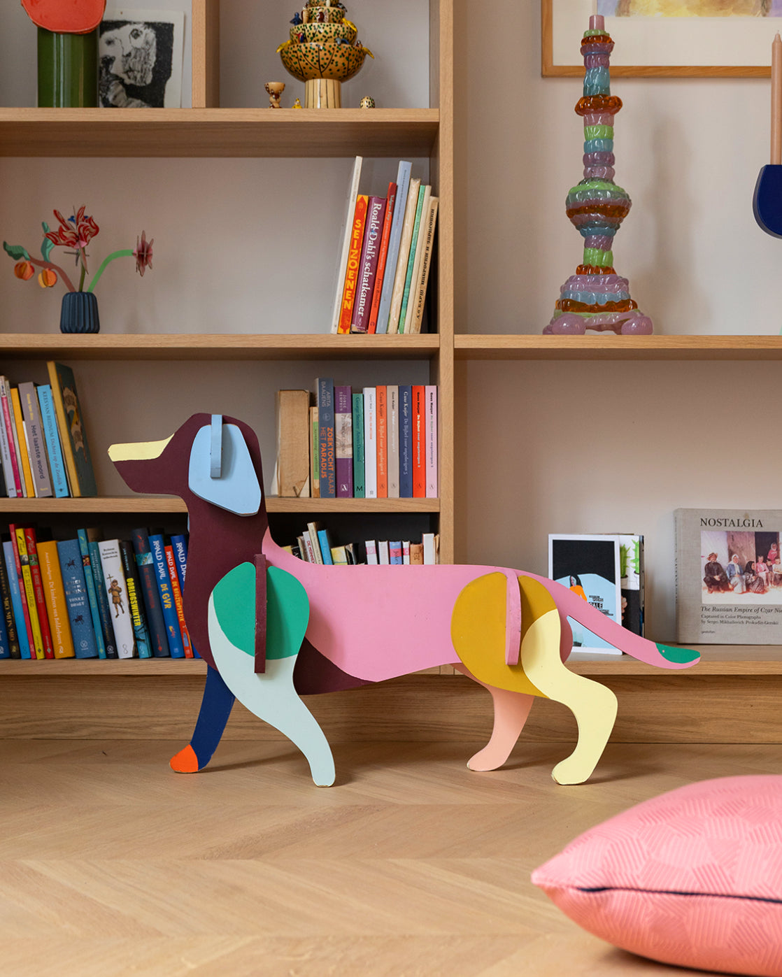 Dachshund & Poodle Large Sculptures by Atelier Toit