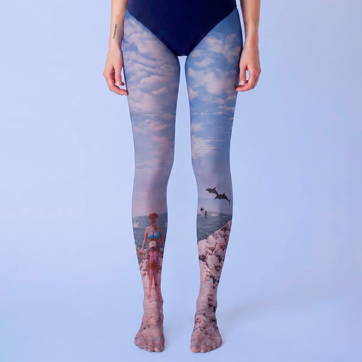 Beach Waves Tights