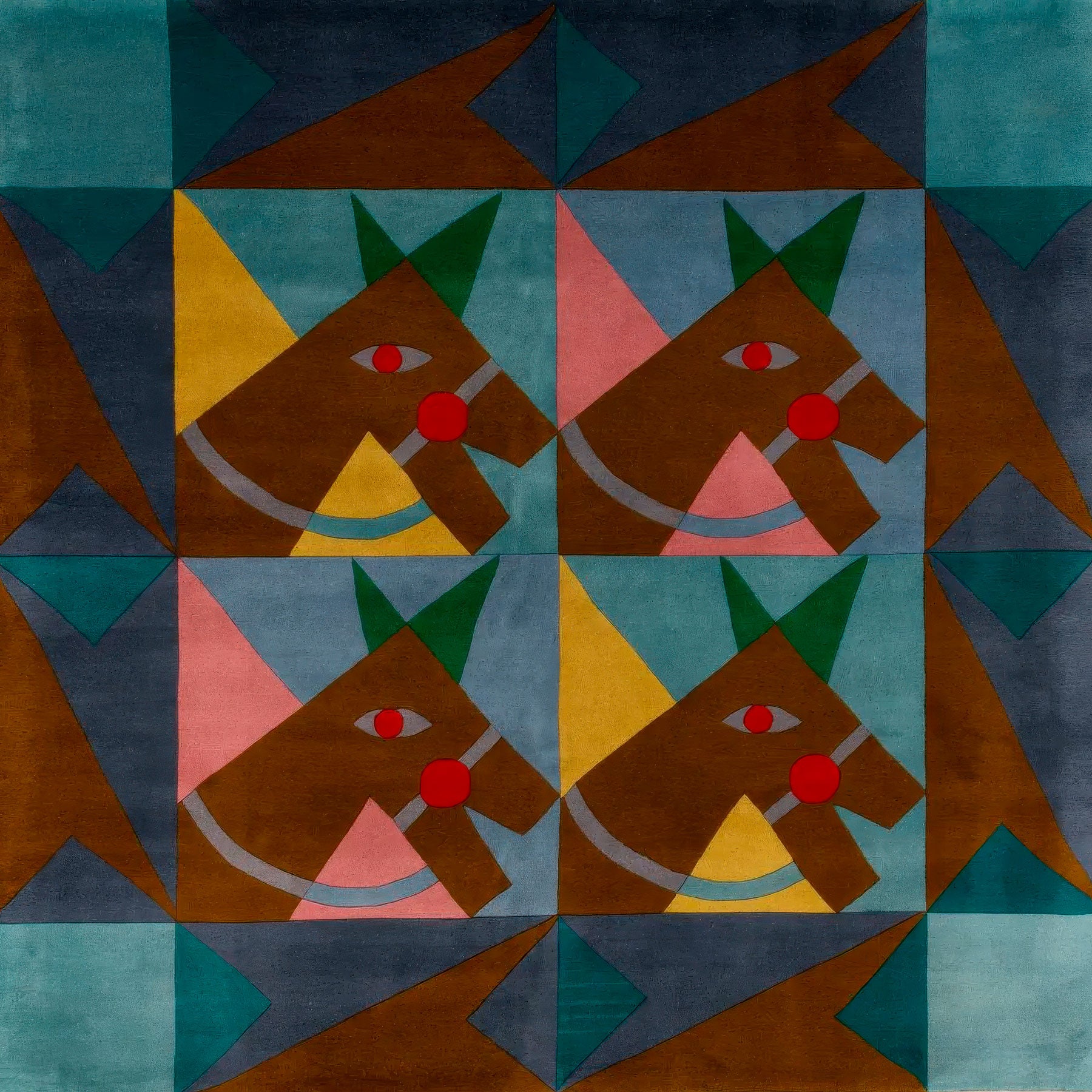 Fortunato Depero Rug by Drouot