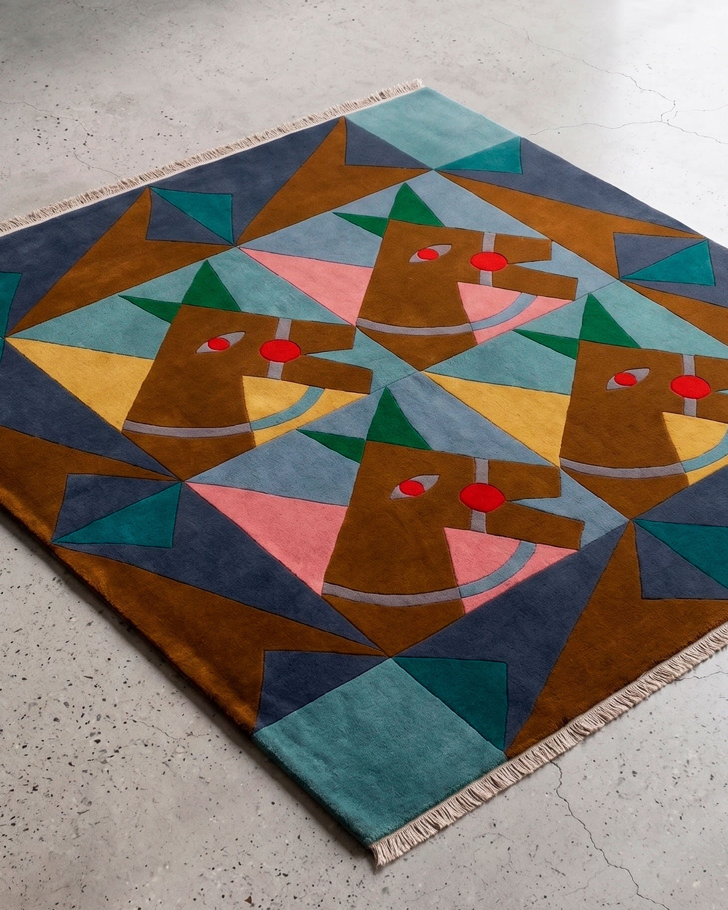 Fortunato Depero Rug by Drouot