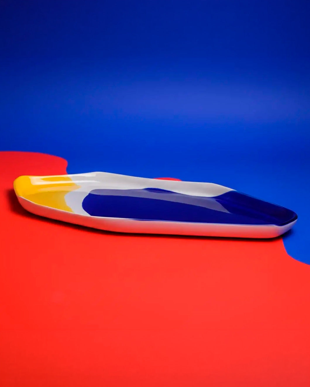 Bauhaus Serving Tray by Pottery and poetry