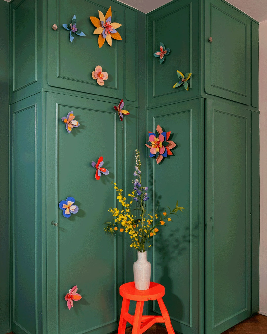 Paper Flower Cocktails by Studio ROOF