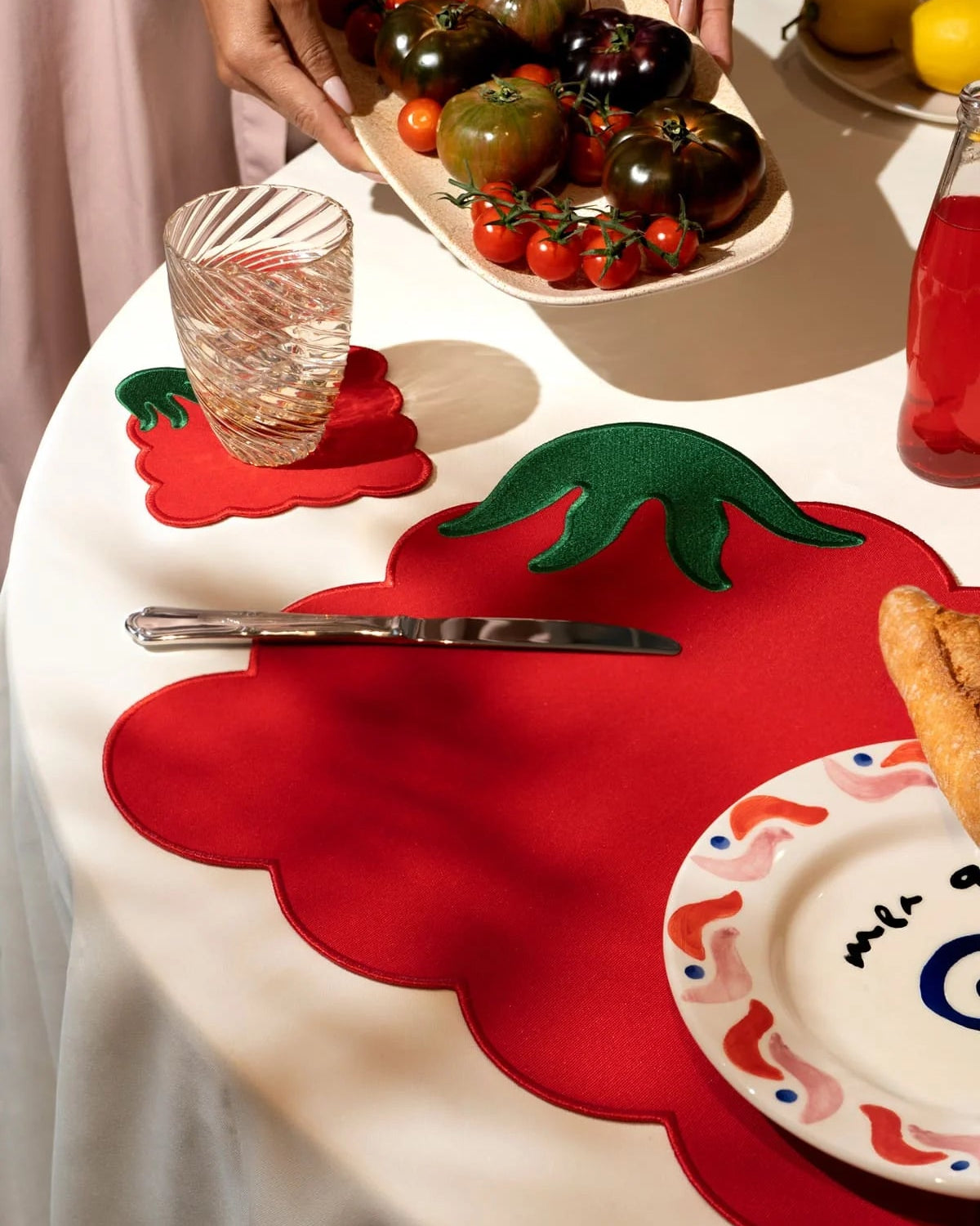 Fruit and Veg Coasters & Placemats by OCTAEVO
