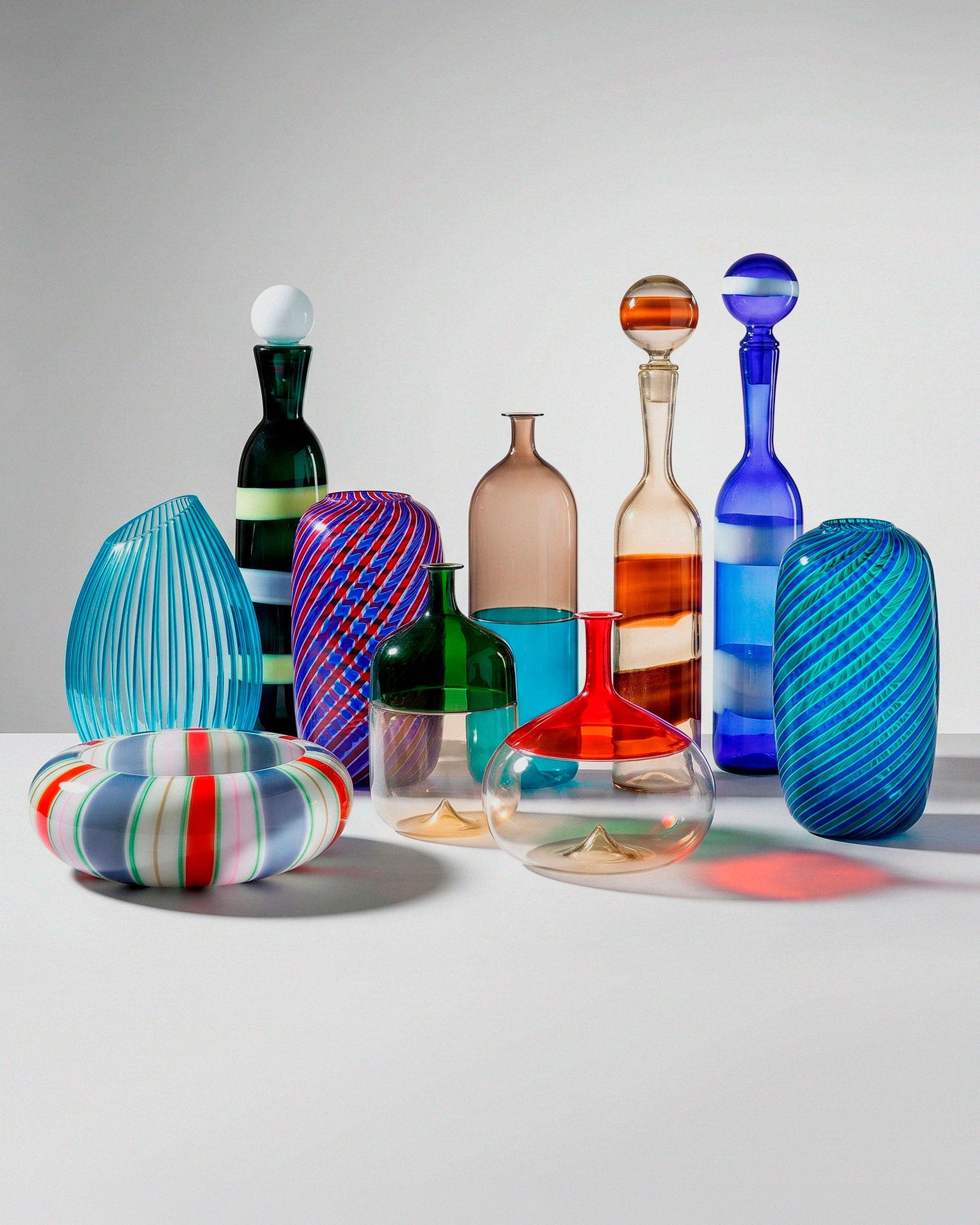 Murano Glass Vessels by Drouot