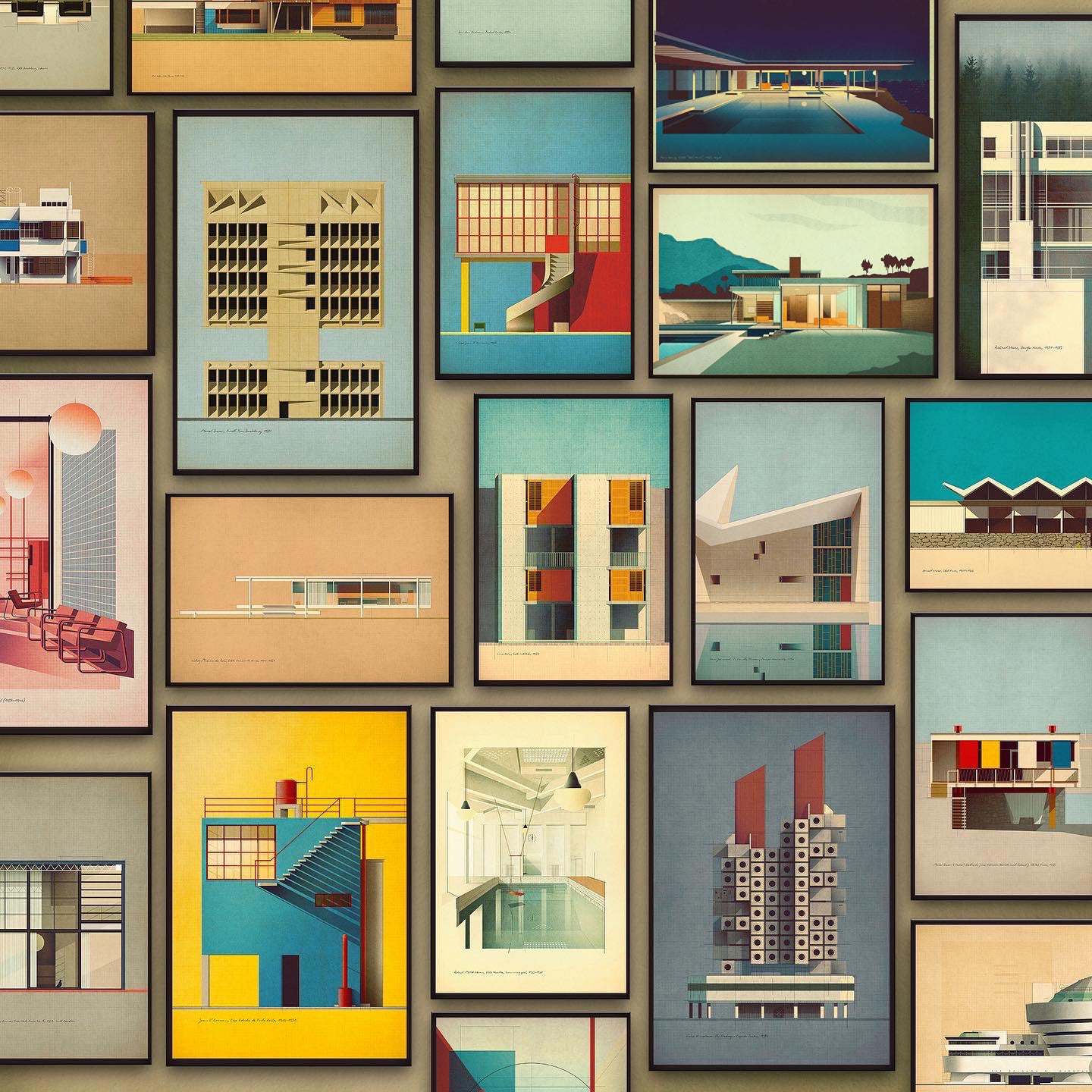 Modernist Architectural Prints