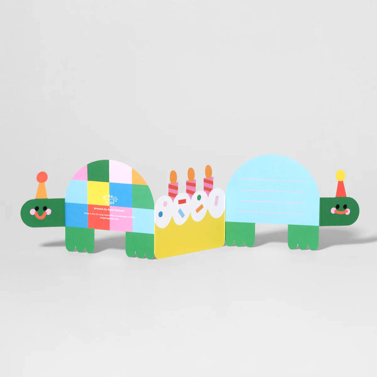 Wrap fold out cards