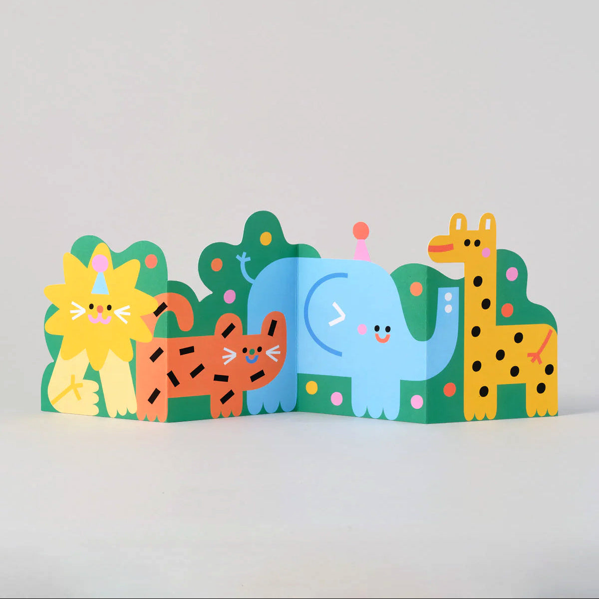 Wrap fold out cards