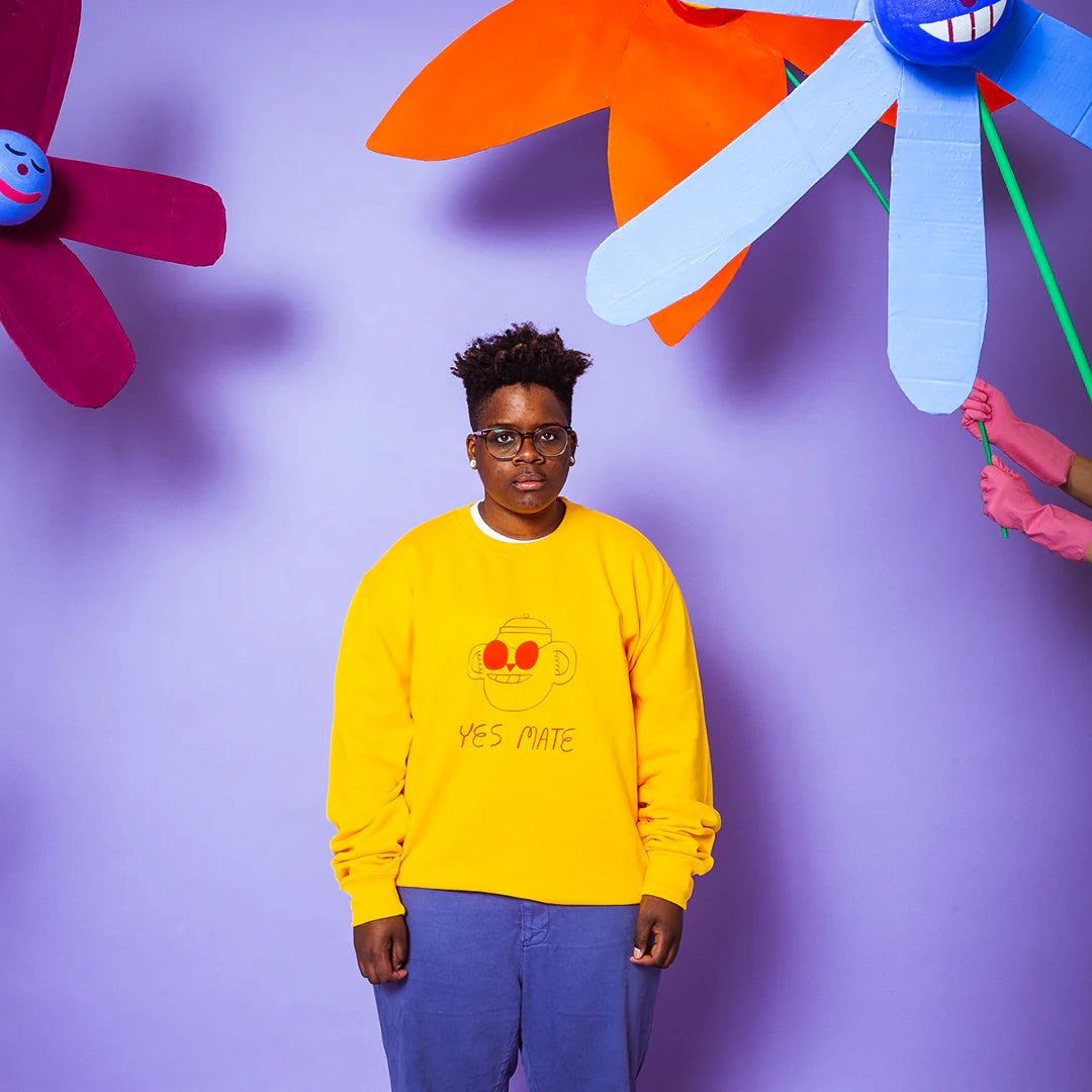 Yes Mate No Mate Sweatshirt